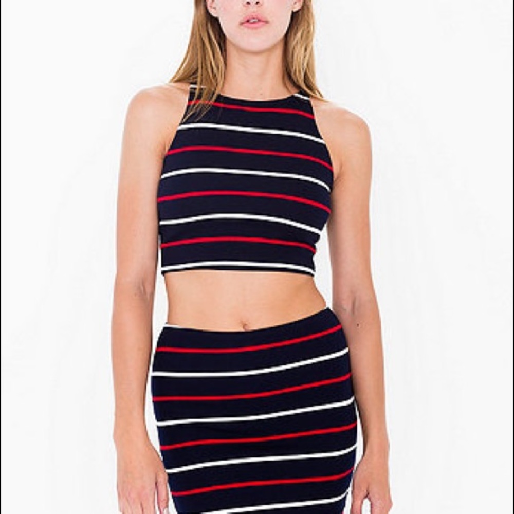 AMERICAN APPAREL CROP TOP